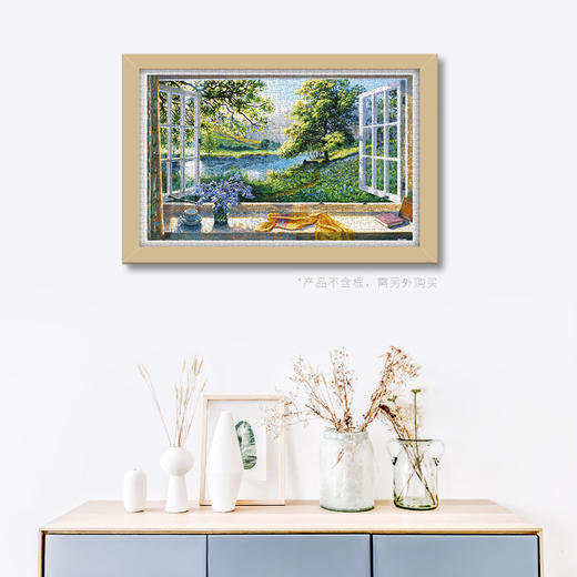 1000片 平面拼图 塑料拼图 H2198 Stephen Darbishire-窗边的风信子 商品图2