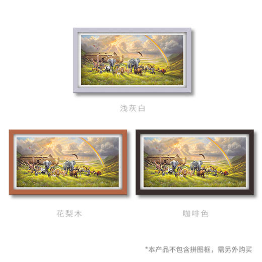 800片 平面拼图 塑料拼图 H2061 Abraham Hunter-生命的启程 商品图3