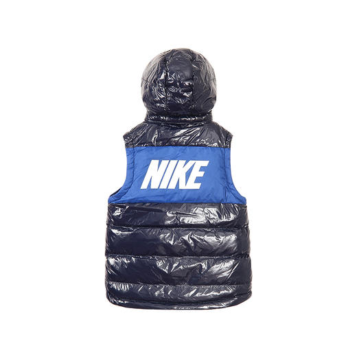 耐克-童衣类（冬）E1大童羽绒马甲藏青蓝 商品图2