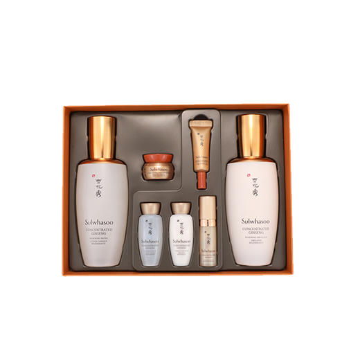 【YZ】韩国雪花秀滋盈生人参水乳两件套盒 凝水焕颜抗皱 商品图0