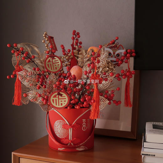 【超值新年款】*醉美中华年宵花福桶系列 商品图2