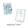 【折扣商品 不退不换】48片 贺卡拼图 塑料拼图 V1043 雨后天晴 商品缩略图2