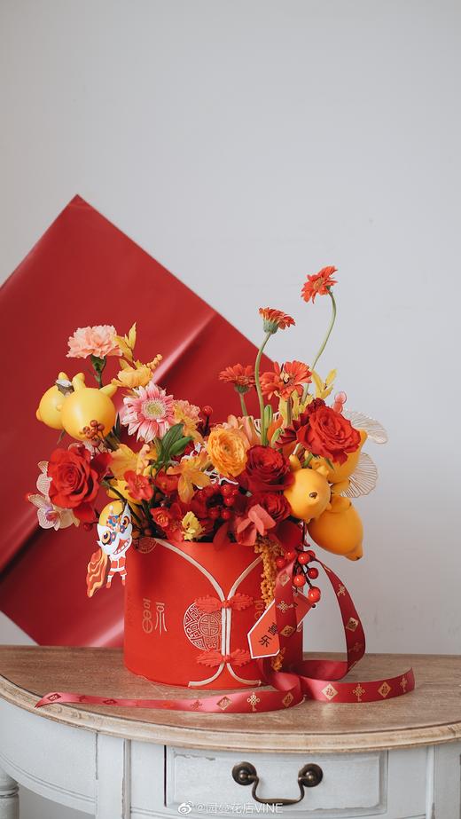 【超值新年款】*醉美中华年宵花福桶系列 商品图4