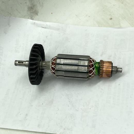 【货号04098】角磨机配件角磨机电机 龙牌04-125角磨机转子 龙牌角磨机配件 商品图3