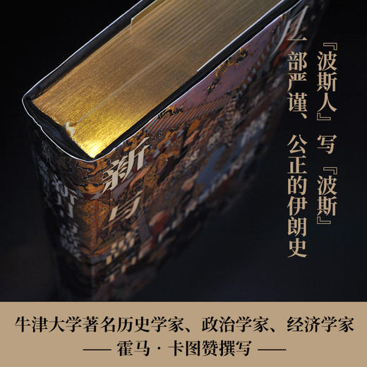 《新月与蔷薇：波斯五千年》“新月版”（书口刷金） 商品图2