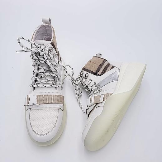 LFGJ 5907 拼接厚底松糕靴 商品图5