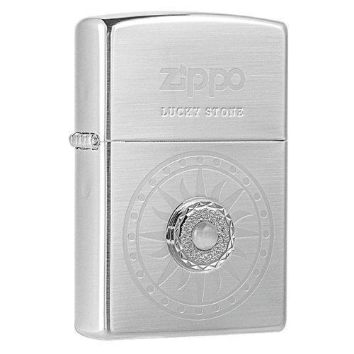 Zippo之宝打火机 韩版 原装进口 幸运石 三种颜色 单机礼盒装任选 商品图5