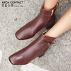 【活动价】ARCHCONTACT安启美奈英伦风方头中跟百搭女靴52170 商品缩略图3