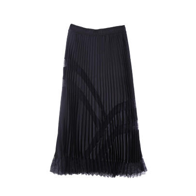 丽迪莎精致时尚拼接百褶半裙KE44B2153 商品图2