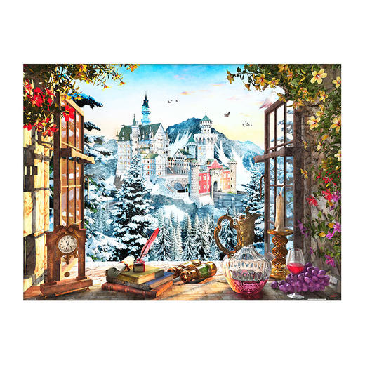 1200片 平面拼图 塑料拼图 H2201 Dominic Davison-童话里的城堡 商品图0