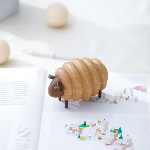 树上童梦-喜羊羊摆件TROT06011X中式客厅卧室家居饰品创意摆设个性高端奢华玄关 商品图2