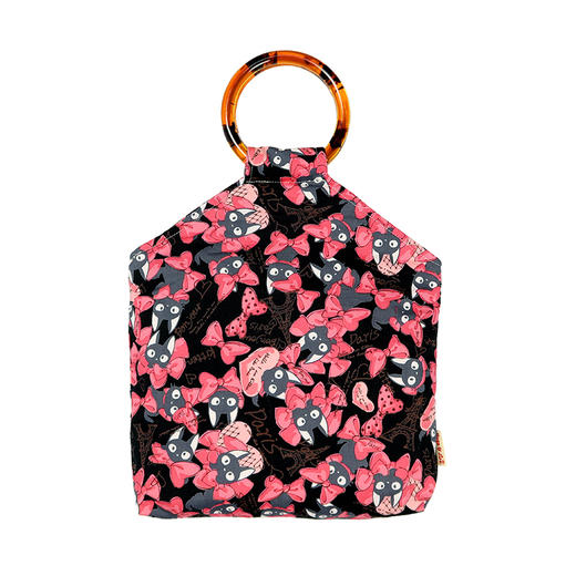 HUJI祤集Amber手提包插画小黑猫 商品图0