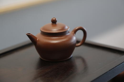 「紫砂」SH黄少钿 原矿大红袍 潘壶(含证书） 商品图0