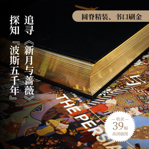 《新月与蔷薇：波斯五千年》“新月版”（书口刷金） 商品图1