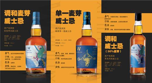 劲牌威乐30%麦芽威士忌（700ml）一瓶 商品图0