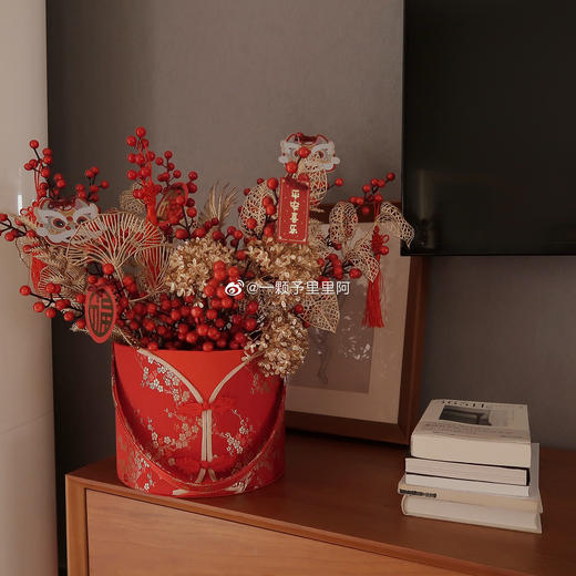 【超值新年款】*醉美中华年宵花福桶系列 商品图0