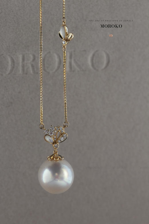 鸢尾花⚜︎系列 · 澳白珍珠 | 项链 商品图6