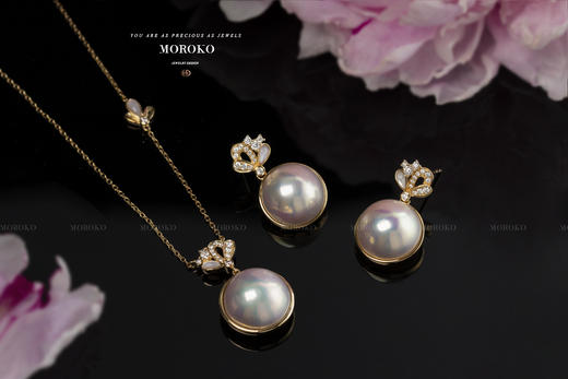 鸢尾花⚜︎系列 · 马贝珍珠 | 项链 商品图6