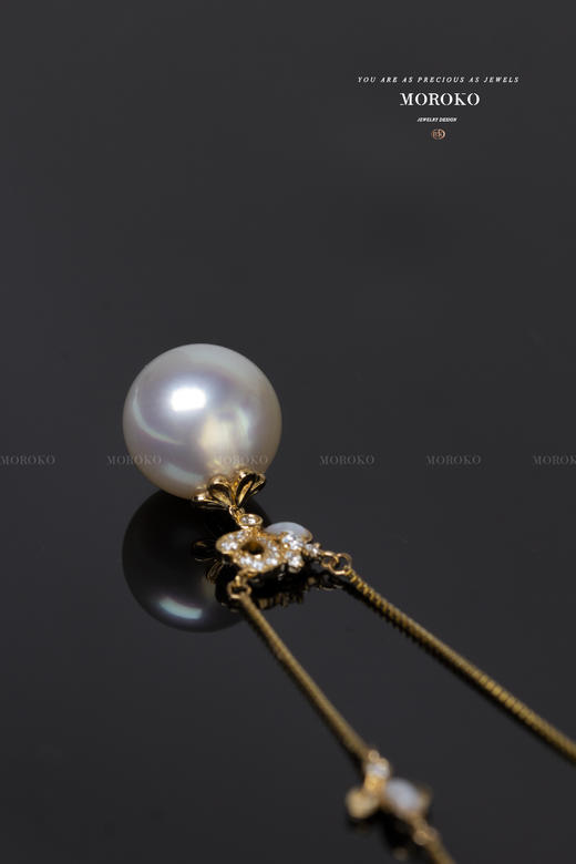 鸢尾花⚜︎系列 · 澳白珍珠 | 项链 商品图2