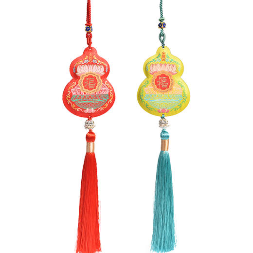 牛首山文创福禄双至香薰车挂生肖挂饰车载室内香氛喜庆中国风香包 商品图3