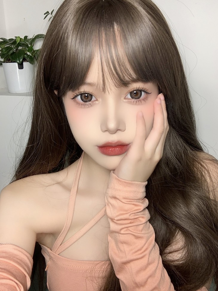 WhosCon年抛隐形眼镜 山茶花14.5mm 1副/2片-VVCON美瞳商城21