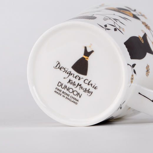 英国原产DUNOON丹侬lomond型骨瓷茶杯水杯马克杯时尚长裙 商品图4