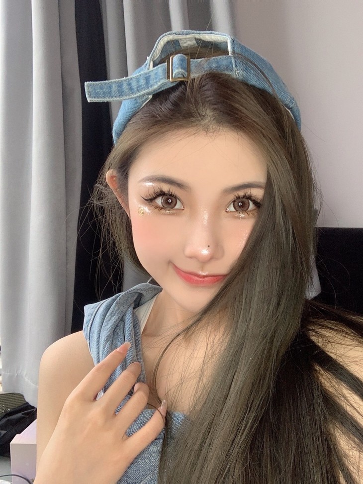 LILYANNA半年抛隐形眼镜 山楂树棕14.2mm 1副/2片-VVCON美瞳商城12
