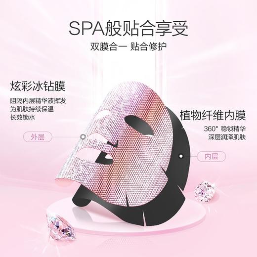 【3盒】一叶子光感透润粉樱钻石面膜5片（01049562） 商品图4