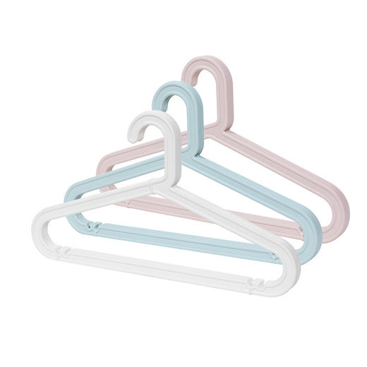 孙小美无痕衣架-4个/捆S1003塑料家用晾衣 商品图0