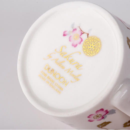 英国原产DUNOON丹侬骨瓷茶杯水杯马克杯樱花 商品图3