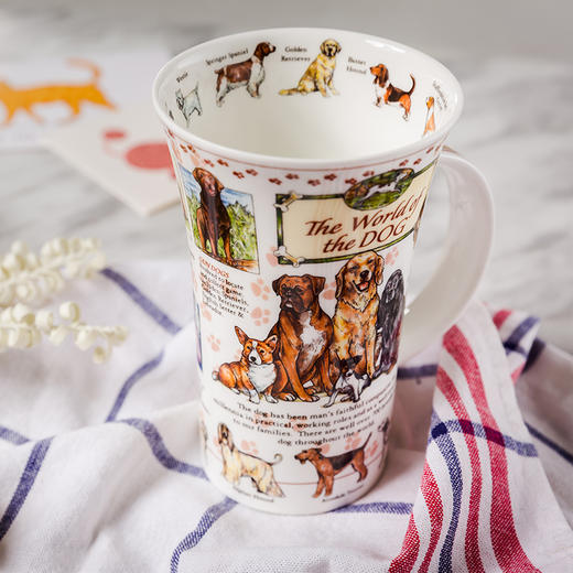 英国原产DUNOON丹侬杯子骨瓷杯水杯马克杯峡谷型狗的世界 商品图2