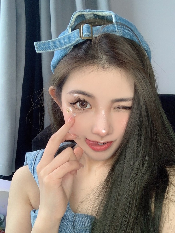 LILYANNA半年抛隐形眼镜 山楂树棕14.2mm 1副/2片-VVCON美瞳商城13