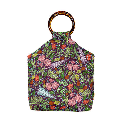 HUJI祤集Amber手提包插画古典花枝 商品图10