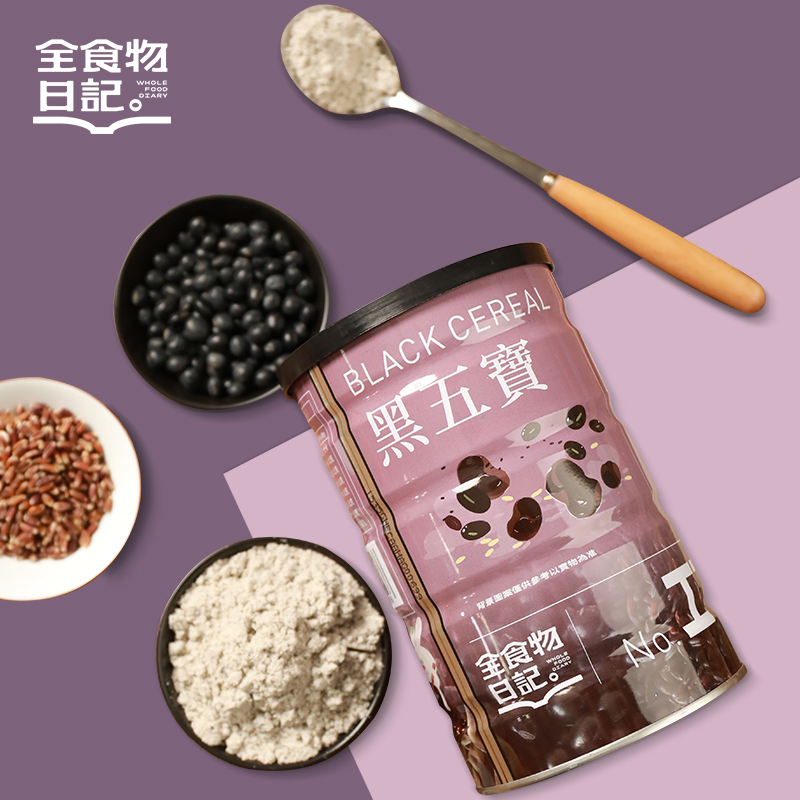 全食物日记 I7黑五宝 500g /罐