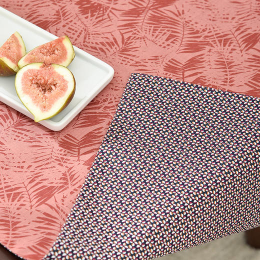 竹林三色日式双面棉布茶旗 商品图2