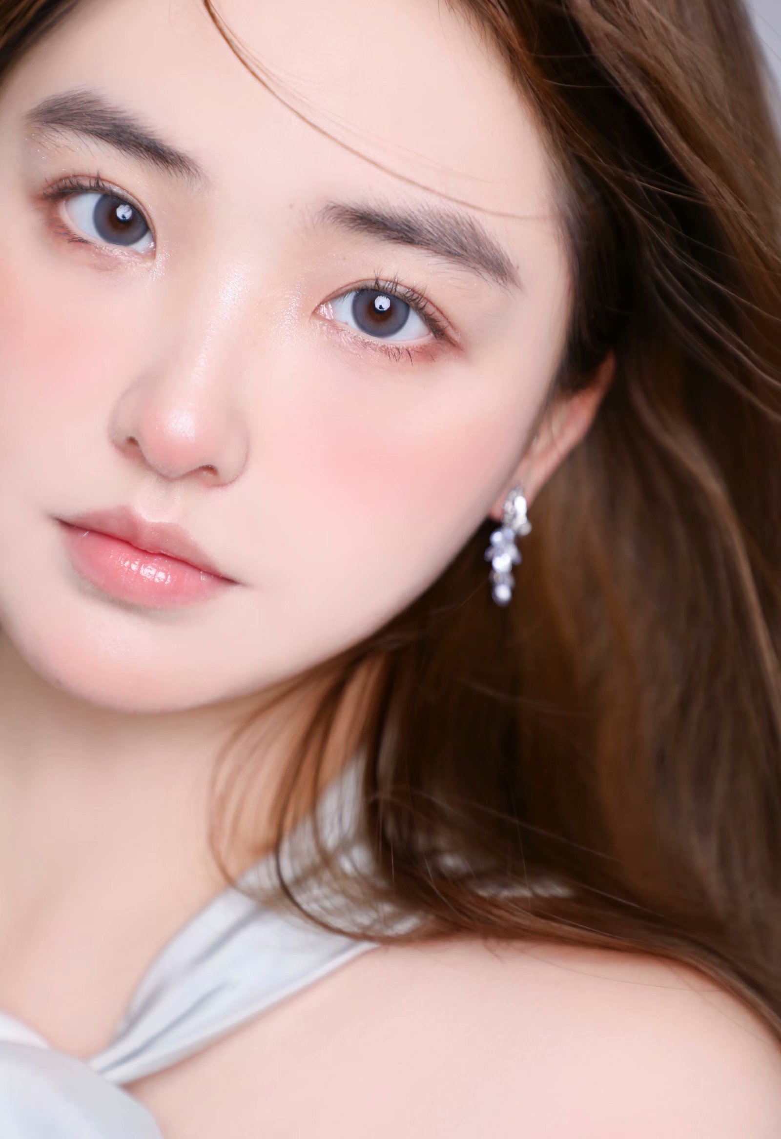 HONEYPARTY年抛隐形眼镜 小果冻灰14.0mm 1副/2片-VVCON美瞳网15