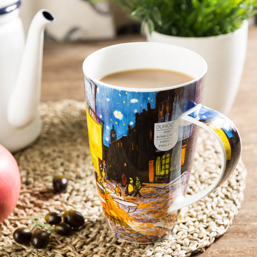 英国原产丹侬DUNOON骨瓷马克杯水杯印象主义系列星空 商品图2