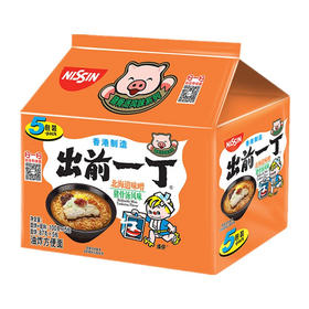500g出前一丁北海道猪骨浓汤味面五连包