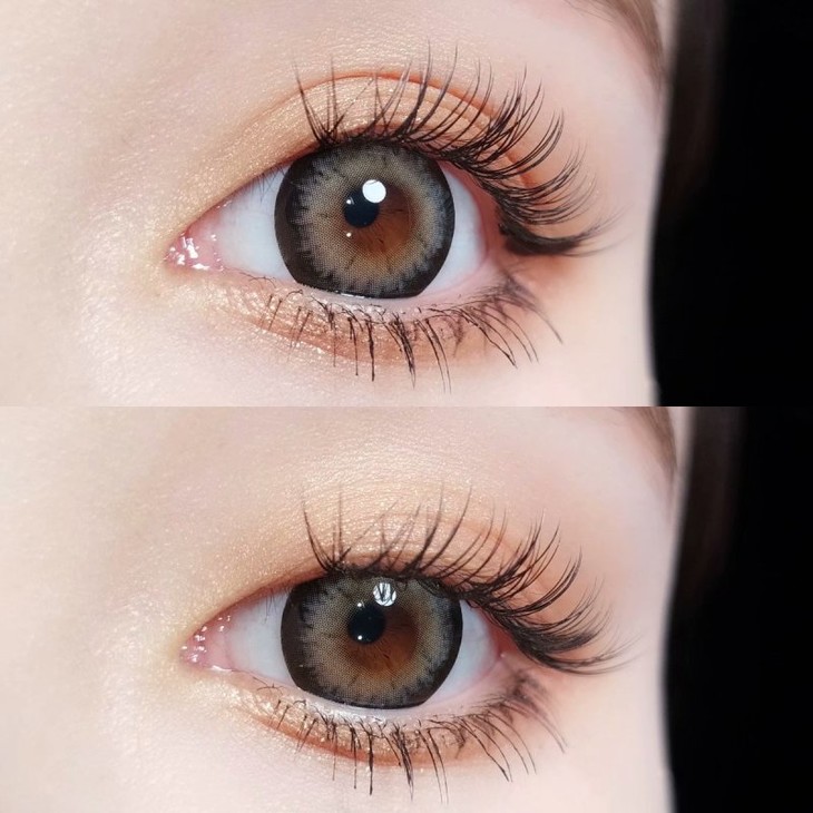 SUSUGIRL半年抛隐形眼镜 奶豹灰14.5mm 1副/2片-VVCON美瞳商城7