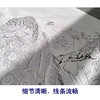 【有步骤】陈军四尺工笔画白描底稿《花开烂漫》孔雀初学者临摹花鸟线稿CJ32 商品缩略图4