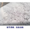 【有步骤】陈军四尺工笔画白描底稿《春意盎然》牡丹初学者临摹花鸟线稿CJ11 商品缩略图4