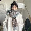 2021年新款围巾女千鸟格ins冬季韩版百搭学生情侣男披肩保暖围脖同款 商品缩略图4