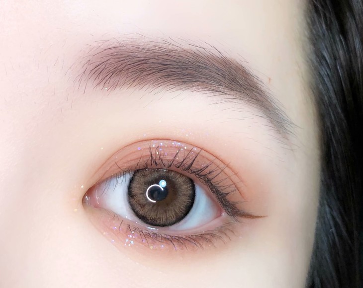 COMELYEYES年抛隐形眼镜 富家女棕14.5mm 1副/2片-VVCON美瞳网7