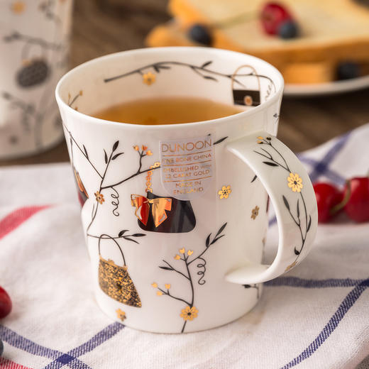 英国DUNOON丹侬lomond型骨瓷茶杯水杯马克杯时尚手提包 商品图1
