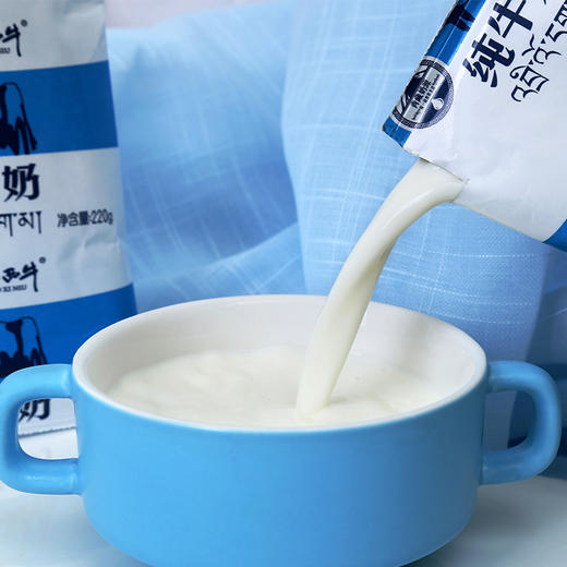 【光明&小西牛】青海小西牛 袋装纯牛奶 高原牛奶 220gx16包 商品图4