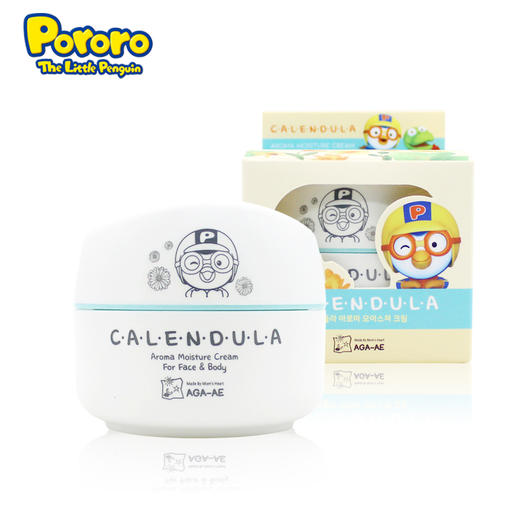 韩国我珂爱啵乐乐金盏花保湿霜50g/112270 小脸蛋守护者清爽温和 商品图0