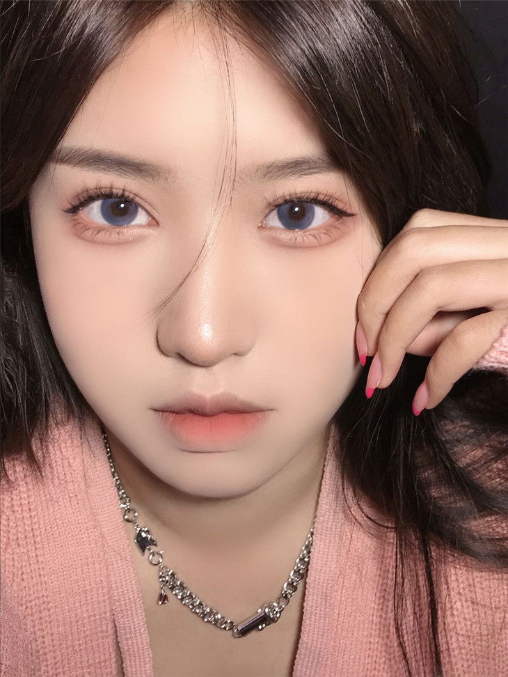 COMELYEYES年抛隐形眼镜 元气少女蓝14.2mm 1副/2片-VVCON美瞳网19