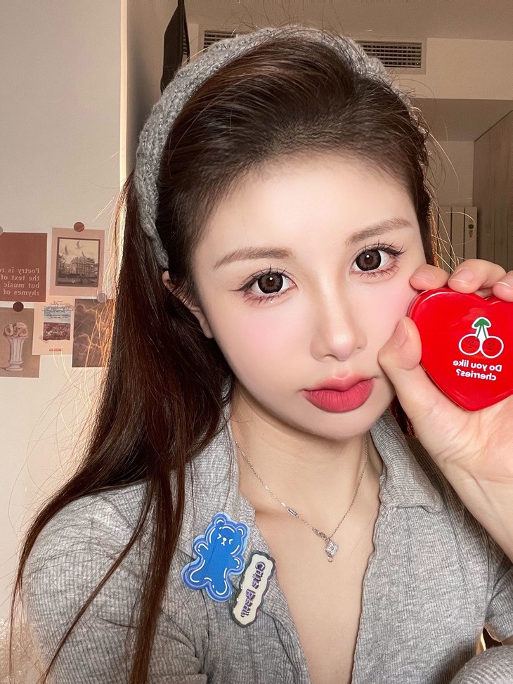 WhosCon年抛隐形眼镜 山茶花14.5mm 1副/2片-VVCON美瞳商城11
