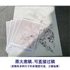 【有步骤】陈军工笔画白描底稿斗方小品《花艳禽来更多彩》牡丹戴胜鸟初学者临摹花鸟线稿CJ12 商品缩略图1