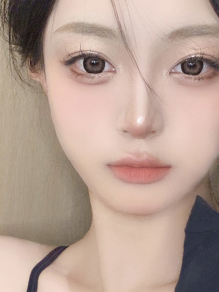 WhosCon年抛隐形眼镜 山茶花14.5mm 1副/2片-VVCON美瞳商城17